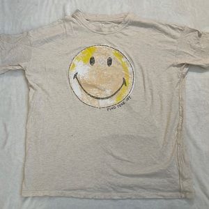 Find your joy, smiley face shirt